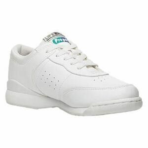 Mens Propet(R) Life Walker Velcro Strap Walking Sneakers - White 13M US